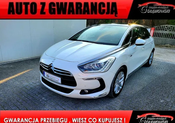 citroen pomorskie Citroen DS5 cena 44900 przebieg: 179000, rok produkcji 2013 z Uniejów